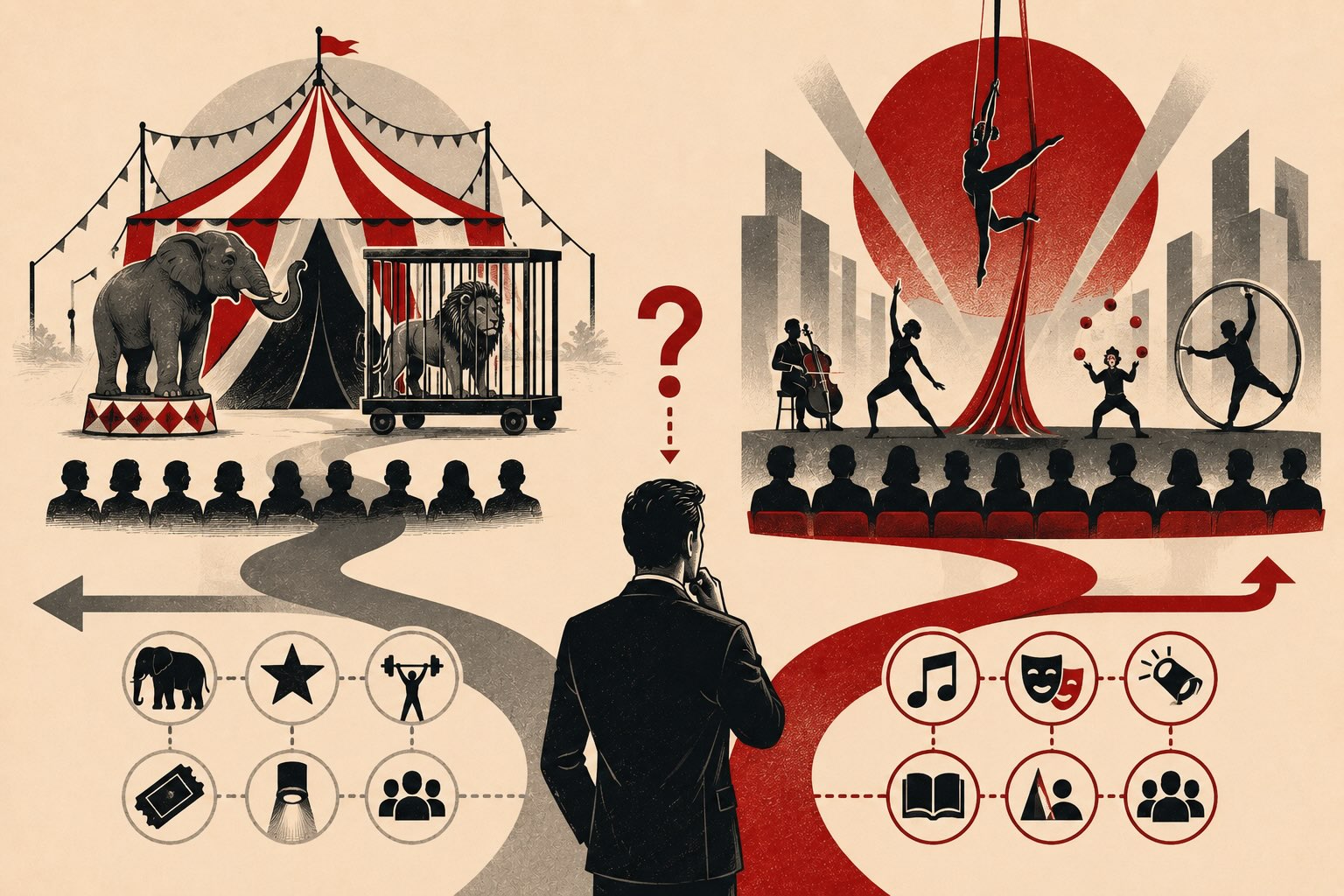 Cirque du Soleil Stopped Trying to Build a Better Circus